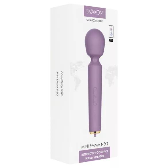 Svakom Mini Emma Neo - Smart Vibrating Massager (Purple)