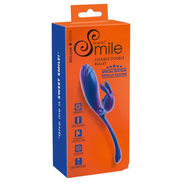 Smile - G-spot & Clitoral Vibrator (Blue)