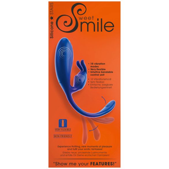 Smile - G-spot & Clitoral Vibrator (Blue)