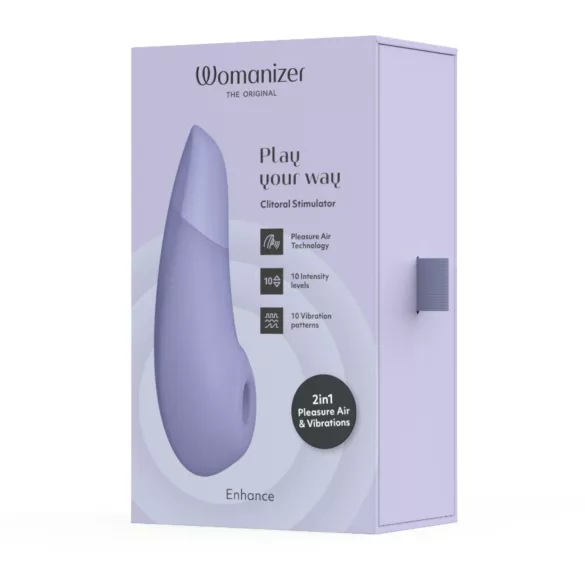 Womanizer Enhance - Air Pulse Clitoral Stimulator (Purple)