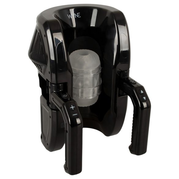 WYNE 10 - Automated Pleasure Device with Grip (Black)
