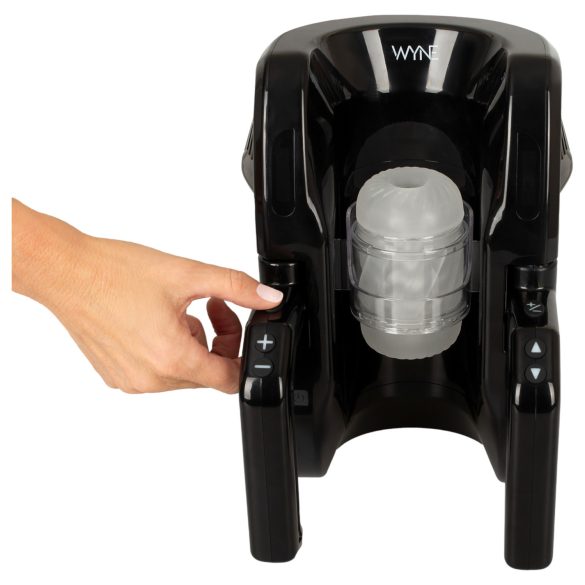 WYNE 10 - Automated Pleasure Device with Grip (Black)