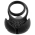 Rebel - vibrating testicle and perineum stimulator penis ring (black)