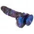Beasty Cocks Firefly Fantasies - warming thrusting fantasy vibrator (blue) - 23 cm