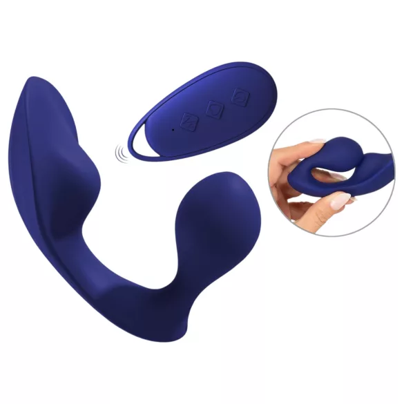SMILE - Remote Control Blue Panty & Anal Vibrator