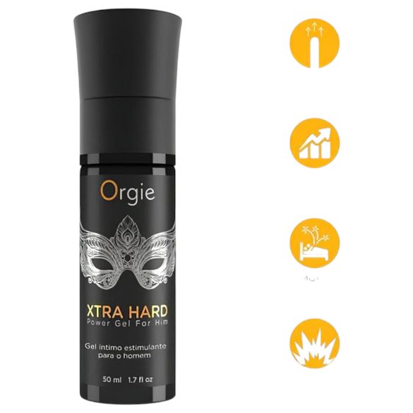 Orgie Xtra Hard - Enhancement Gel for Men (50ml)