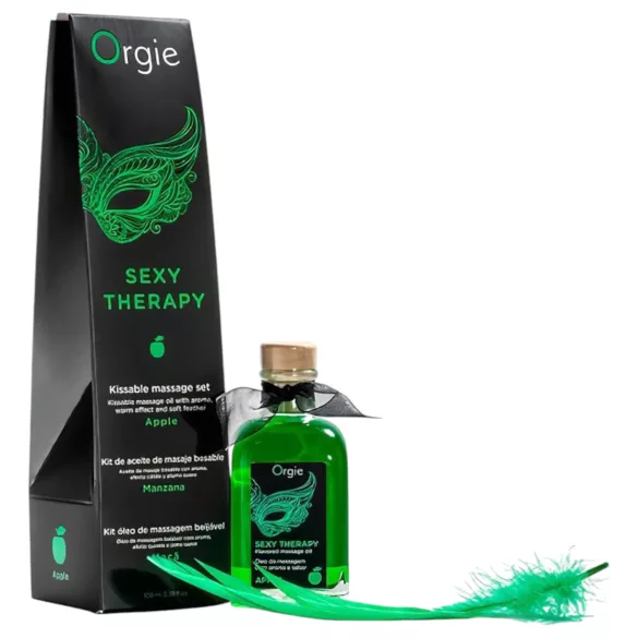 Orgie Sexy Therapy - Massage Oil Set - Apple