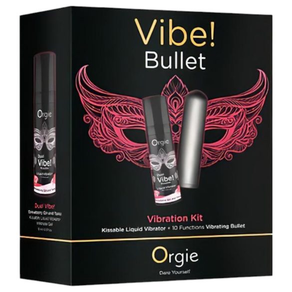 Orgie Bullet - Grey Bullet Vibrator Set