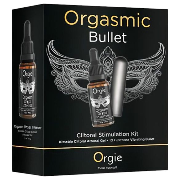 Orgie Orgasmic Bullet - Grey Vibrator Set
