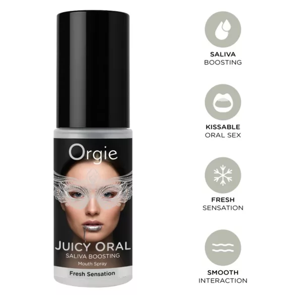 Orgie Juicy Oral - kiss and oral pleasure-enhancing spray (15 ml)