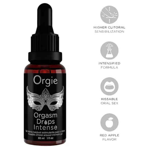 Orgie Orgasm Drops Intense - Stimulating Intimate Gel for Women (30ml)