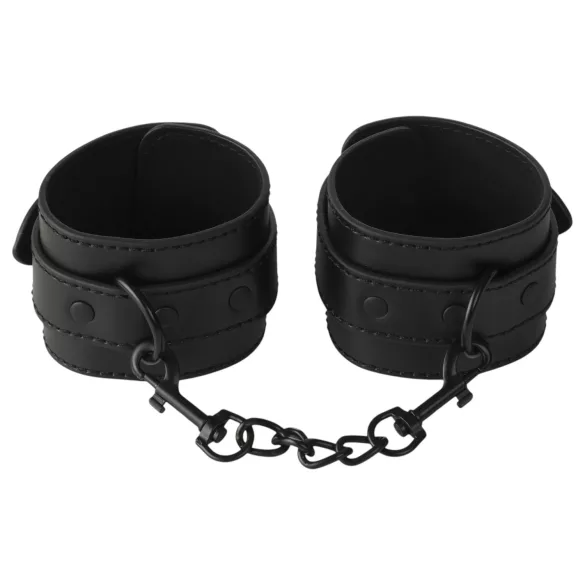 Baseks - Bondage Set with Whip and Nipple Clamps (Black)