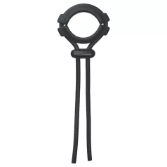 MR.MEMBR Tense - adjustable lasso penis ring (black)