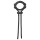 MR.MEMBR Tense - adjustable lasso penis ring (black)