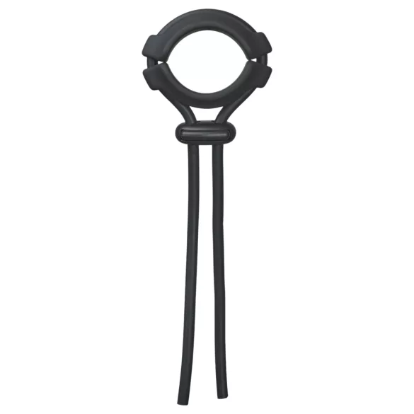 MR.MEMBR Tense - adjustable lasso penis ring (black)