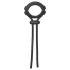 MR.MEMBR Tense - adjustable lasso penis ring (black)