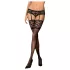 Obsessive Leticia - Black Lace Top Stockings - L/XL
