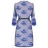 Obsessive Cobaltess - Lace Robe (Blue) - L/XL