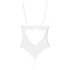 Obsessive Alissium - open crotch bodysuit (white) - M/L