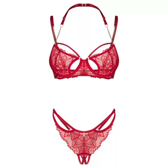 Obsessive Matildea - Lace Bra Set (Red)