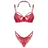 Obsessive Matildea - Lace Bra Set (Red)