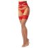 Obsessive Matildea - Lace Thigh-Highs (Red) - L/XL