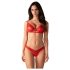 Obsessive Aloisa - Lingerie Gift Set - 6 Pieces (Red)