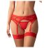 Obsessive Aloisa - Lingerie Gift Set - 6 Pieces (Red) - L/XL