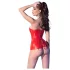Chilirose CR 4491 - Zipper Corset (Red)