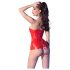 Chilirose CR 4491 - Zipper Corset (Red) - L/XL