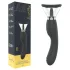 Erospace Sweet Play - 2‑in‑1 clitoral vibrator with licking tongue and suction (black)