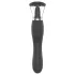 Erospace Sweet Play - 2‑in‑1 clitoral vibrator with licking tongue and suction (black)