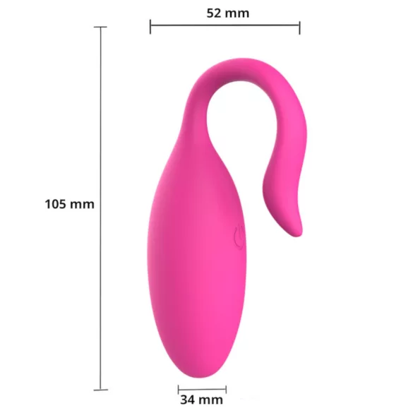 Sweet Play - App-controlled vibrating egg (pink)