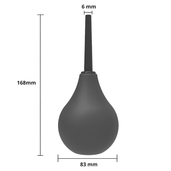 Erospace Wild Play - anal douche (black)