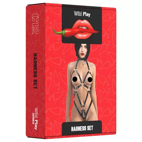 Wild Play - Black Body Harness