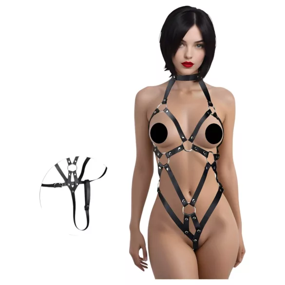 Wild Play - Black Body Harness