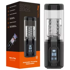   Erospace Men's Play - rotating, sucking, vibrating male masturbator (black)