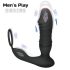 Men's Play - Smart Thrusting Anal Vibrator (Black)