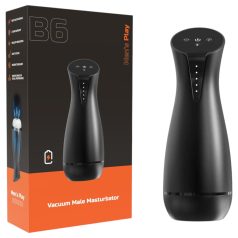   Men's Play - Suction & Vibration Warming Masturbator (Black)
