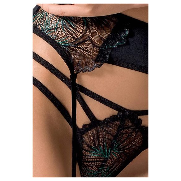 Passion Floris - Black Lingerie Set - L/XL
