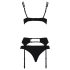 Passion Floris - Black Lingerie Set - L/XL