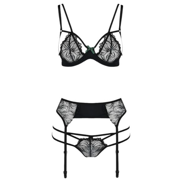 Passion Floris - Black Lingerie Set