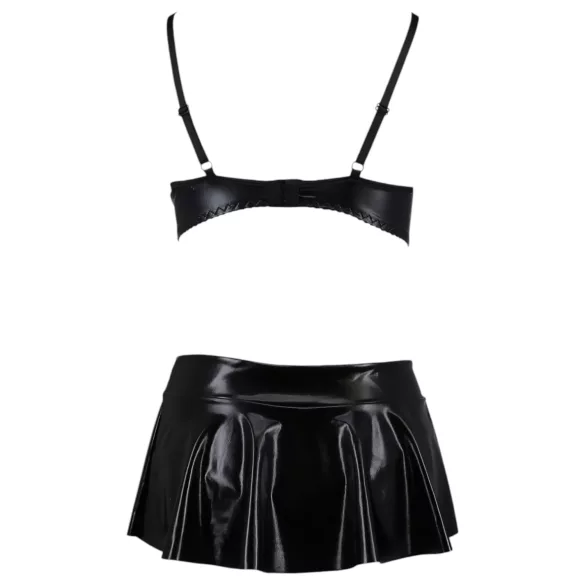 Passion Deby - Black Bra & Mini Skirt Set