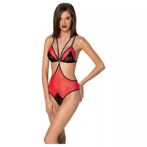 Passion Peonia - Side-Cut Body (Red) - L/XL