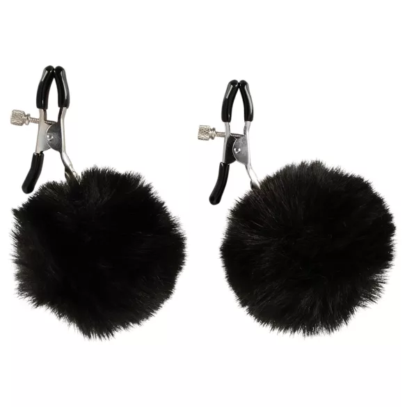 Magic Shiver - Nipple Clamps (Black) - Eco Packaging