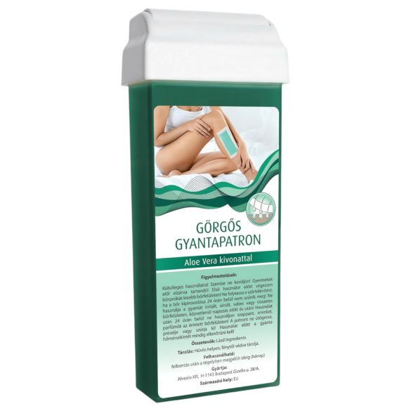 Aloe Vera Roller Wax Cartridge (100ml) – Wide Roller Head