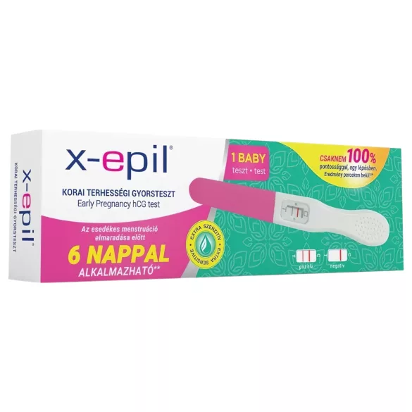 X-Epil Early Pregnancy Rapid Test (1 Pack)