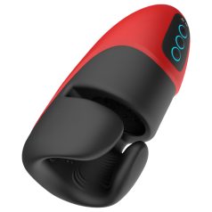 Lena - Vibrating Grip Masturbator (Red)