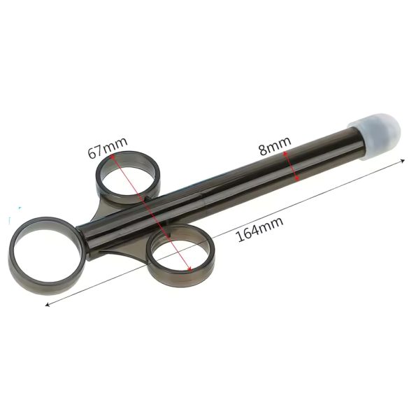 Black Lubricant Dispenser Syringe