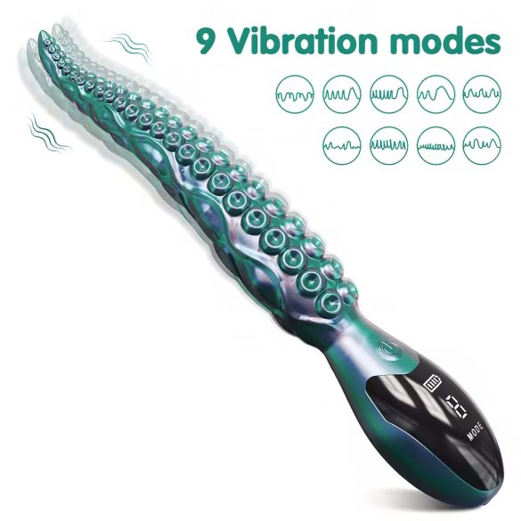 Monster Fling – Green Tentacle Vibrator